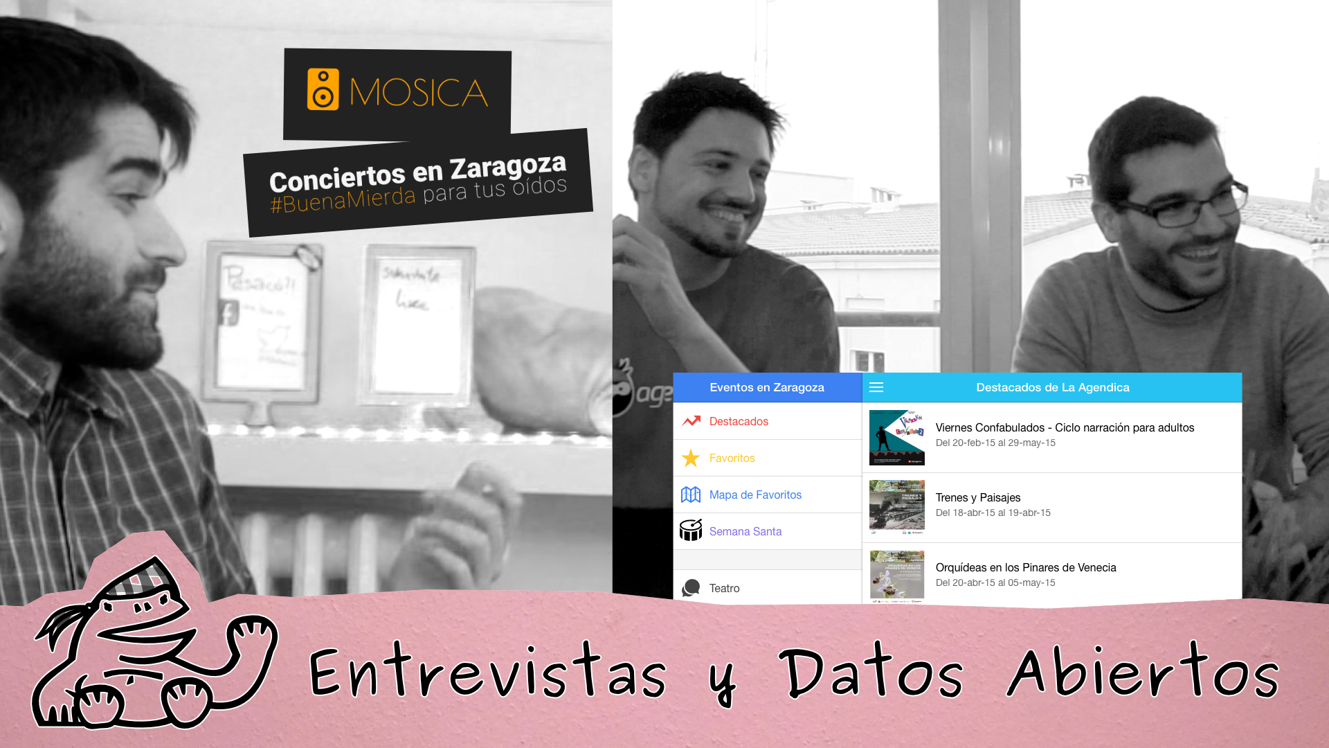 Agendica 2015 semana 17: Entrevistas y datos abiertos